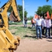 PONE EN MARCHA JAVIER LAMARQUE OBRA DE PAVIMENTACIÓN, RECARPETEO Y ALUMBRADO PÚBLICO EN SAN JUAN CAPISTRANO