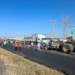 PROTESTA DE PRODUCTORES DE MAÍZ: CIERRAN CON CADENAS LA SEGOB Y HAY BLOQUEOS CARRETEROS