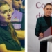 GRECIA QUIROZ, VIUDA DE CARLOS MANZO, LLEGA A PALACIO NACIONAL PARA REUNIÓN CON SHEINBAUM