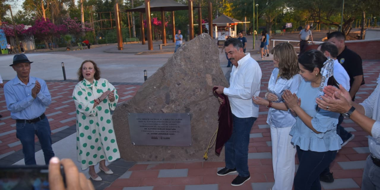 INAUGURA LAMARQUE EL ‘FORO NÁINARI’, NUEVO ESPACIO PARA LA CONVIVENCIA Y LA RECUPERACIÓN DEL TEJIDO SOCIAL EN CAJEME