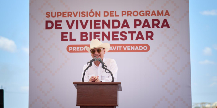 SUPERVISA DURAZO CONSTRUCCIÓN DE VIVIENDAS DEL BIENESTAR EN NAVOJOA; ENTREGARÁ 20 MIL HOGARES ANTES DE FINALIZAR SU SEXENIO