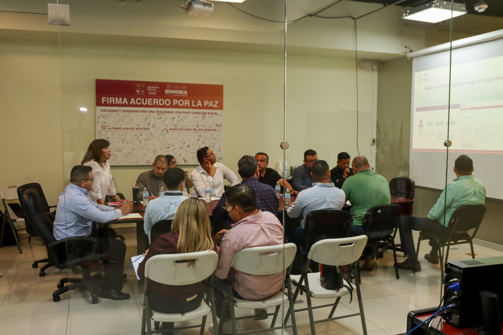 FORTALECE SSPC SONORA VINCULACIÓN CON EMPRESAS DE SEGURIDAD PRIVADA