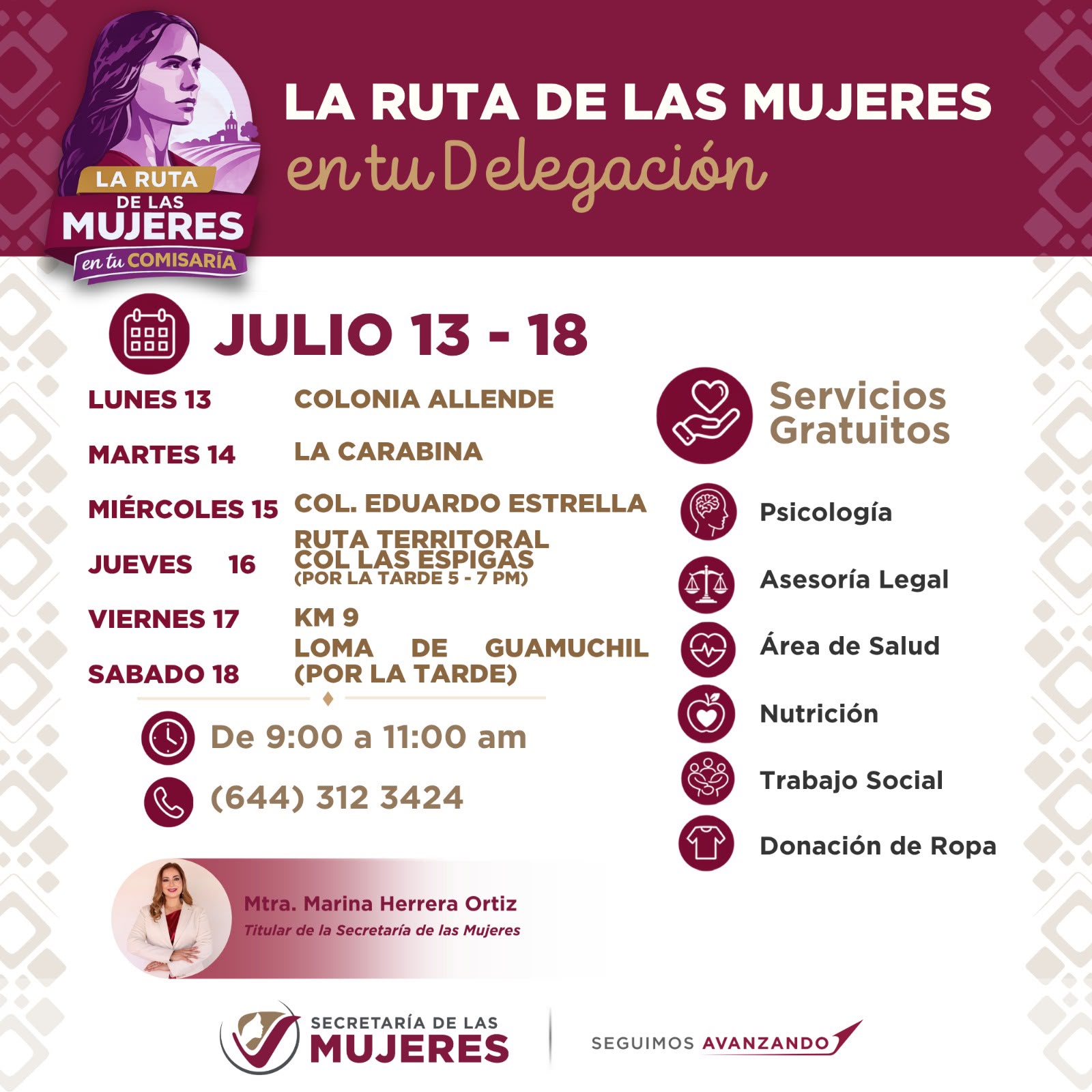 MÁS BIENESTAR PARA LAS FAMILIAS CON PROGRAMAS GRATUITOS: CLAUDIA SANTACRUZ