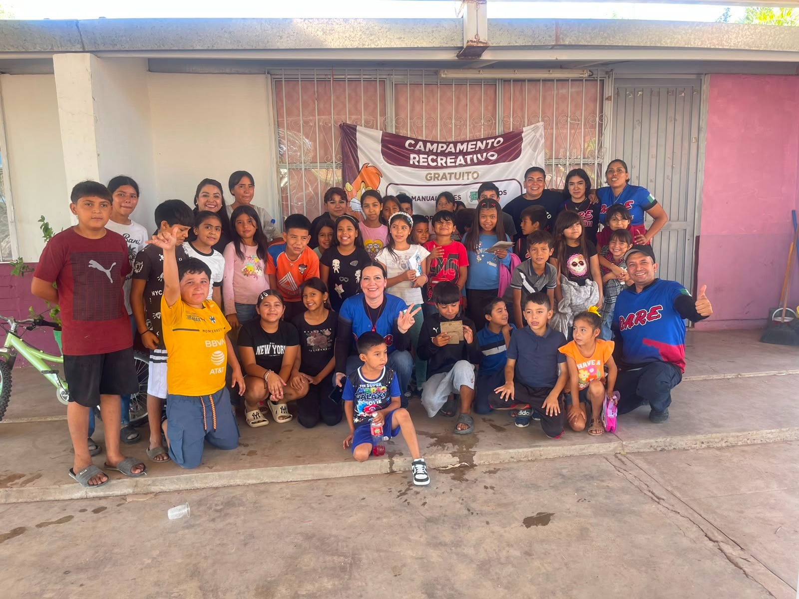 CONCLUYE CON ÉXITO CAMPAMENTO RECREATIVO DE VERANO EN LA COLONIA ALLENDE