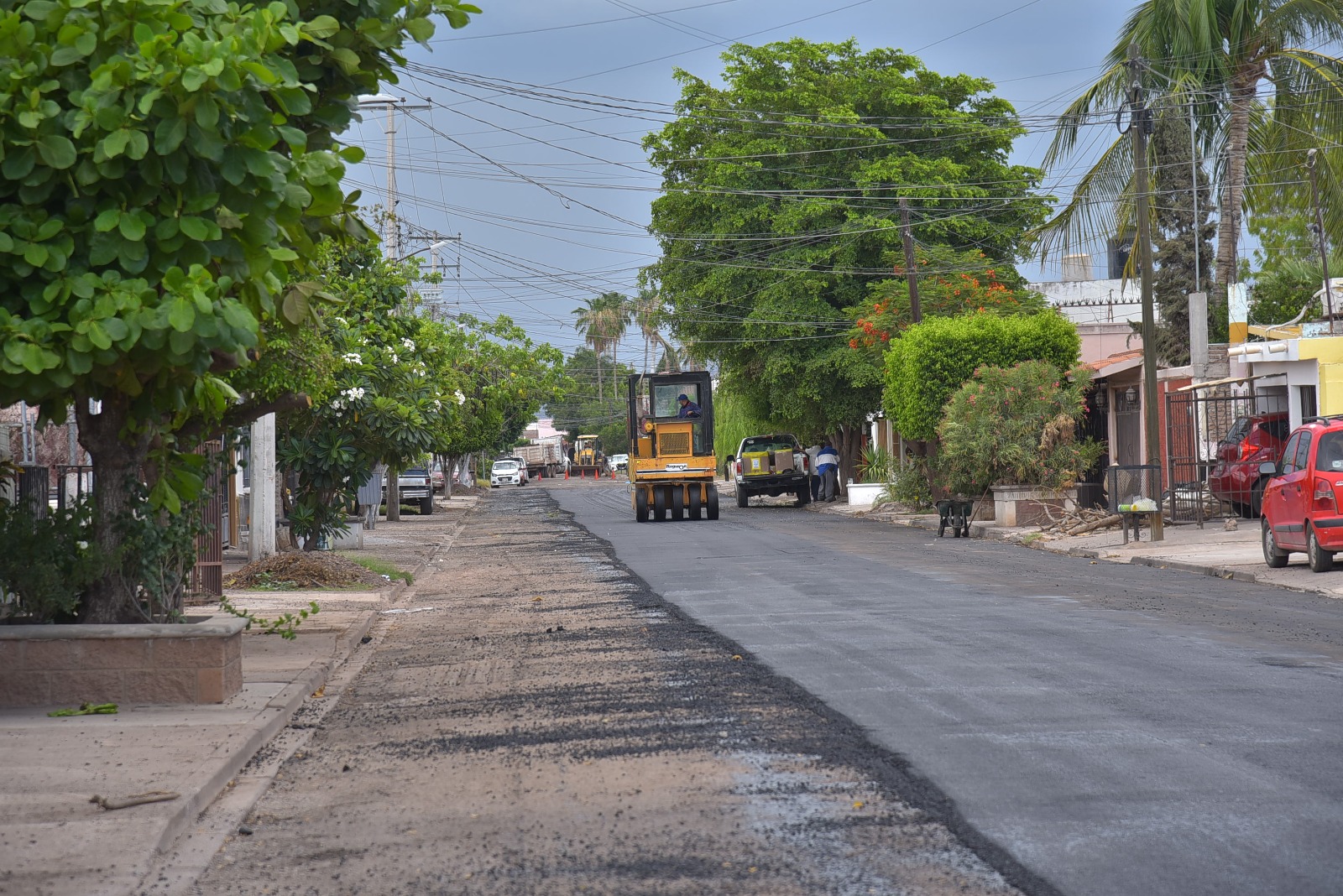 AVANZA PROGRAMA INTENSIVO DE PAVIMENTACIÓN EN CAJEME