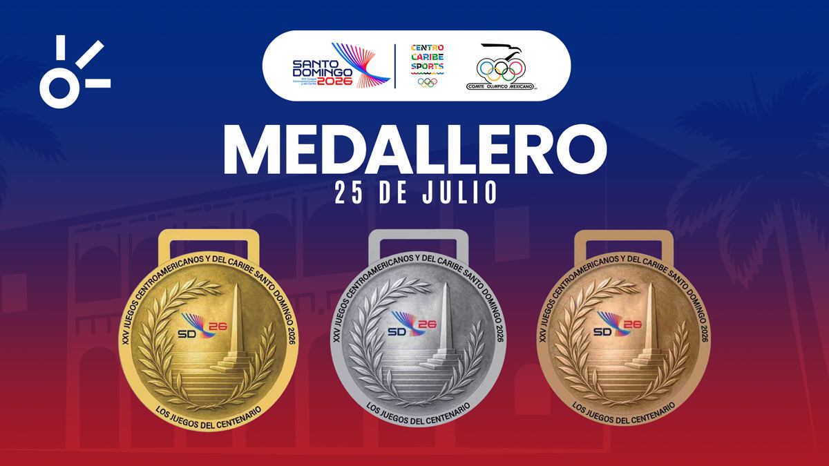 MEDALLERO JUEGOS CENTROAMERICANOS EN VIVO: ¿QUIÉN GANÓ MEDALLA HOY EN SANTO DOMINGO 2026