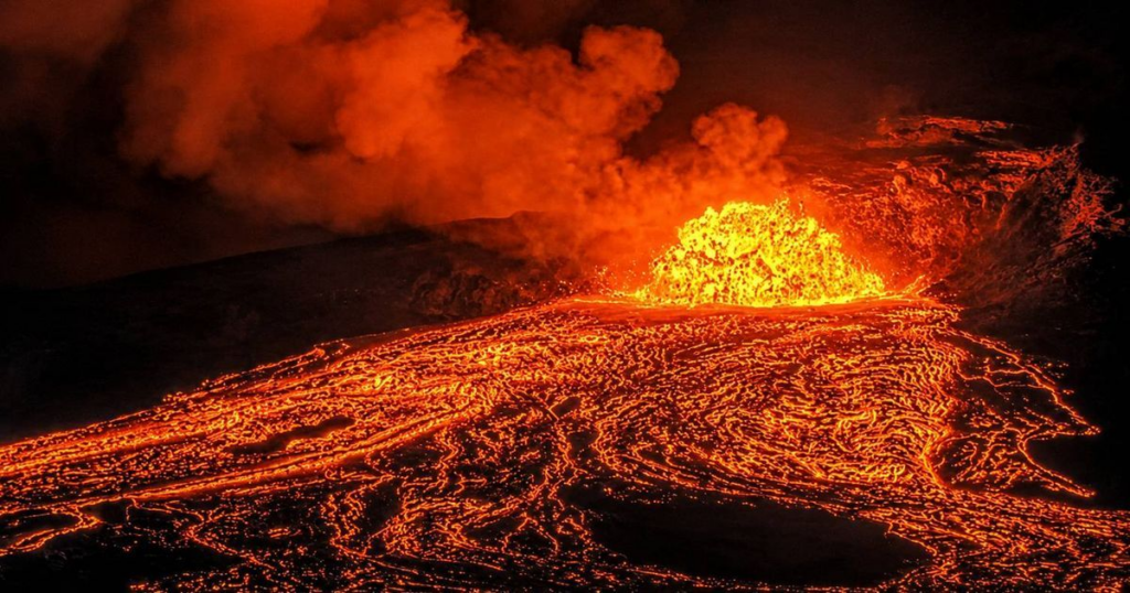 EL VOLCÁN KILAUEA VUELVE A ENTRAR EN ERUPCIÓN