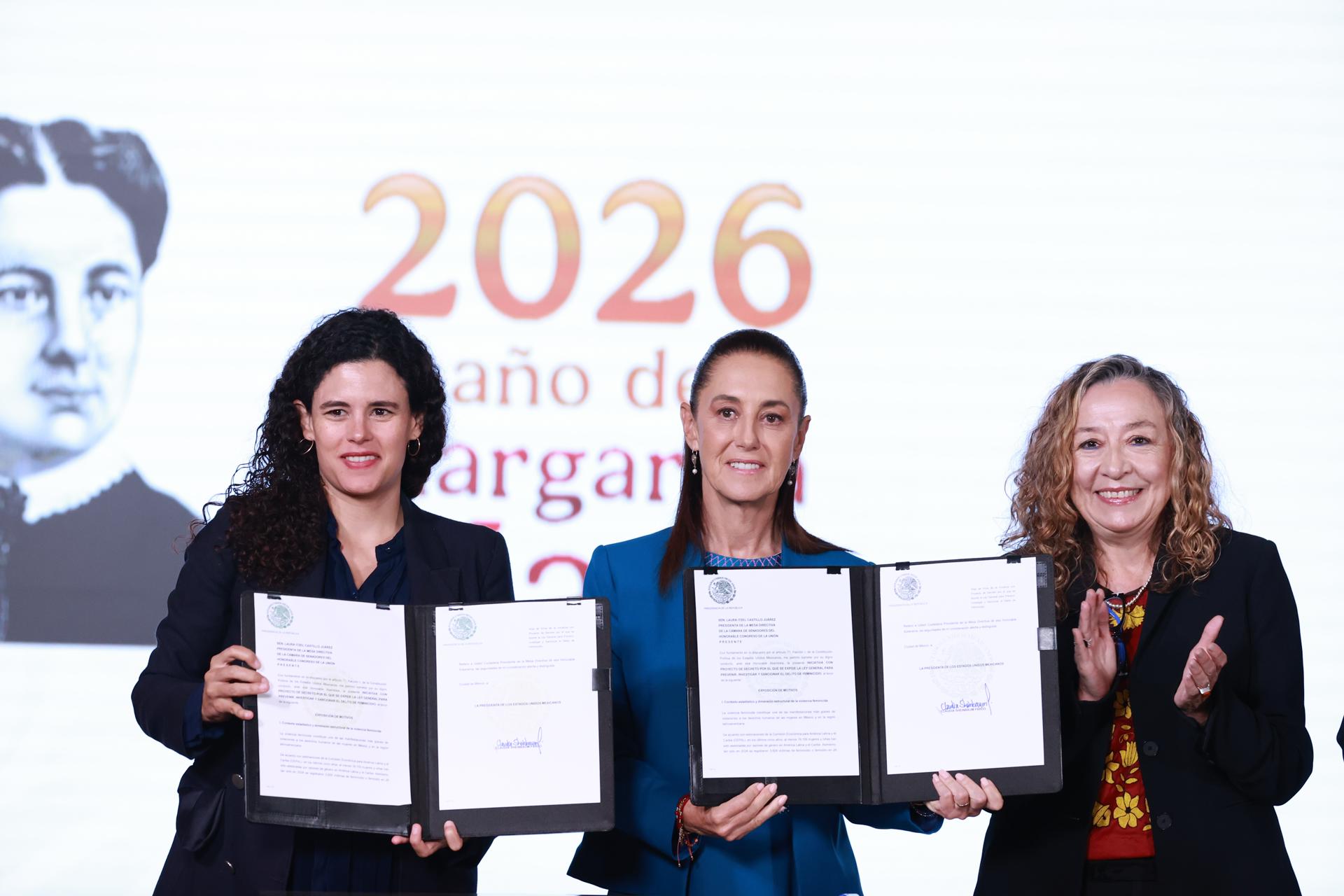 SHEINBAUM ENVÍA AL CONGRESO LEY PARA HOMOLOGAR EL FEMINICIDIO EN TODO MÉXICO