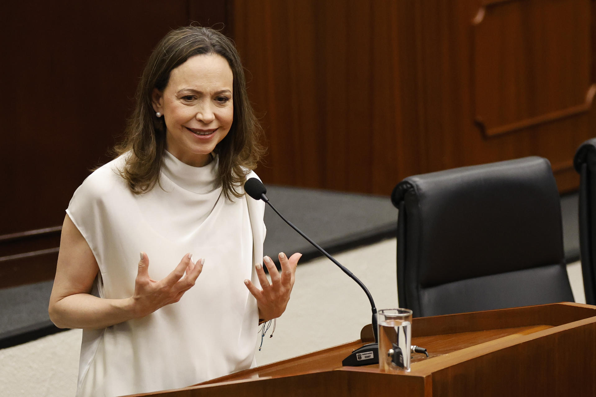 ESTADOS UNIDOS ASEGURA QUE NO OBSTACULIZARÁ EL REGRESO DE MARÍA CORINA MACHADO A VENEZUELA