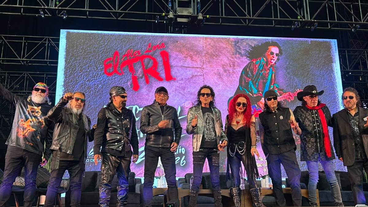 ÁLEX LORA Y EL TRI FESTEJAN 58 AÑOS CON CONCIERTO EN EL PALACIO DE LOS DEPORTES