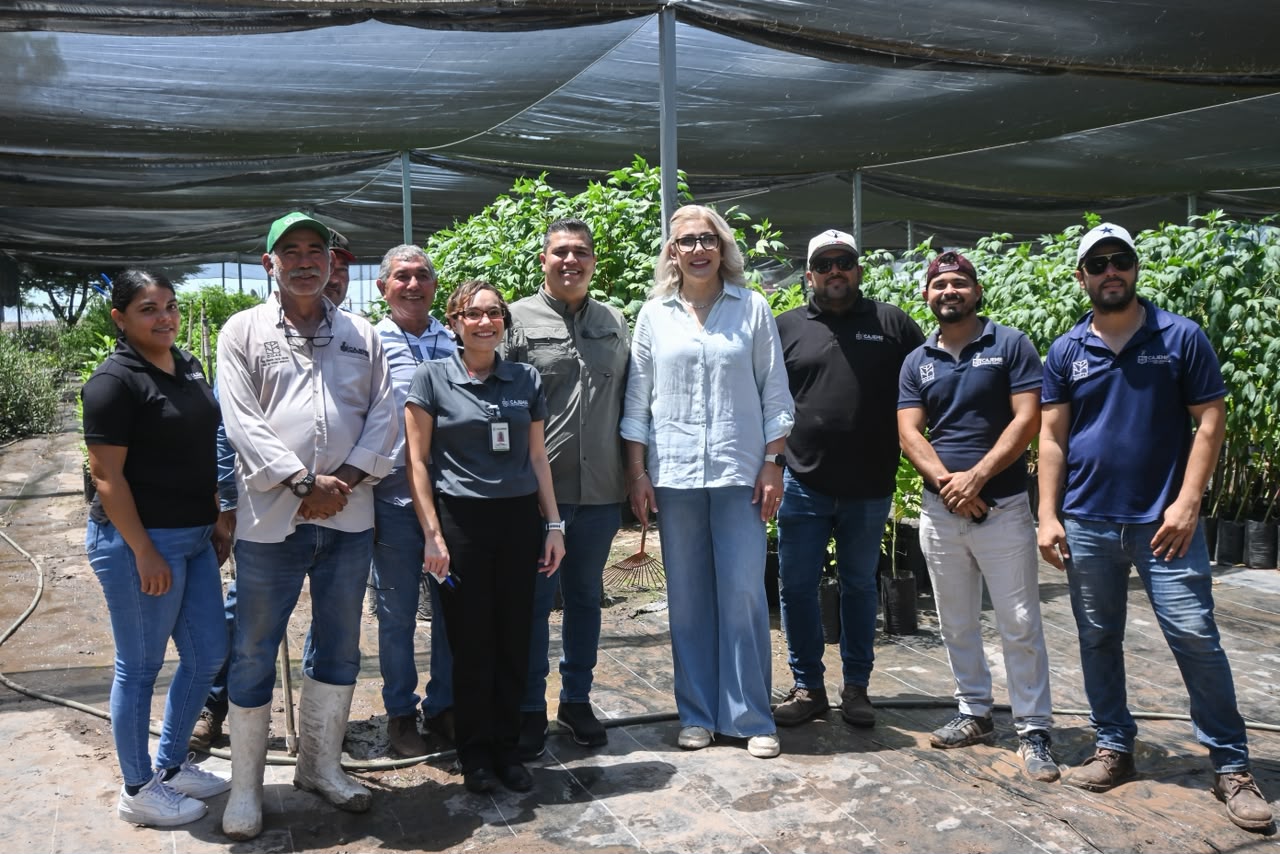 PROMUEVE CLAUDIA SANTACRUZ REFORESTACIÓN EN CAJEME